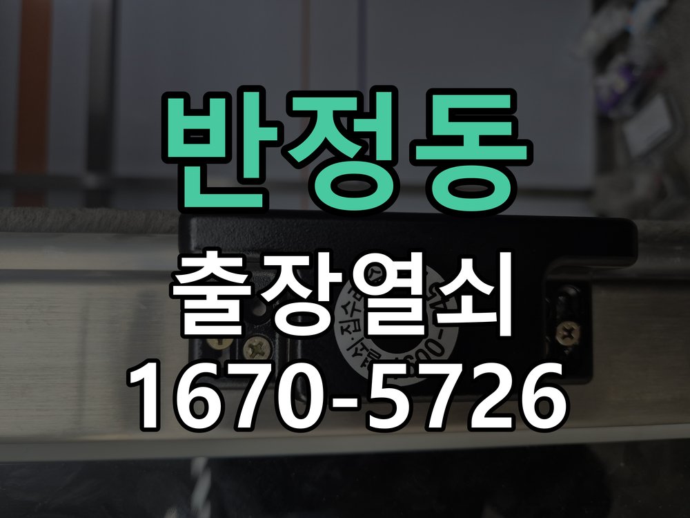 반정동 화장실문 안에서 잠김 손잡이 교체 출장 작업 완료 후 정상 작동 확인