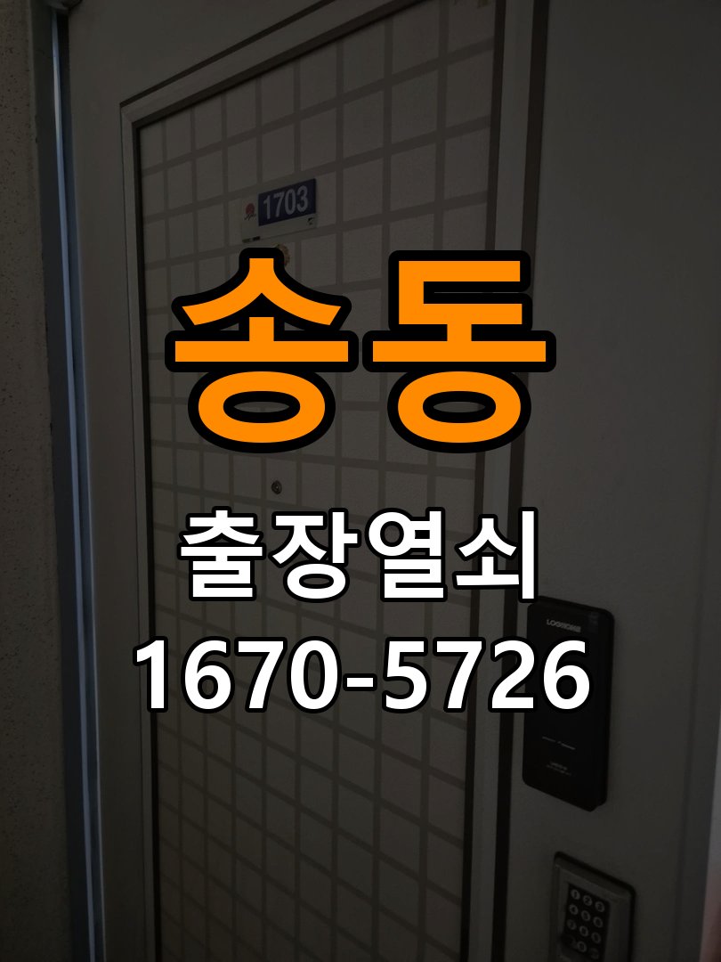 송동 이사 후 현관 도어락 교체 및 비번 변경 작업 완료 후 정상 작동 확인