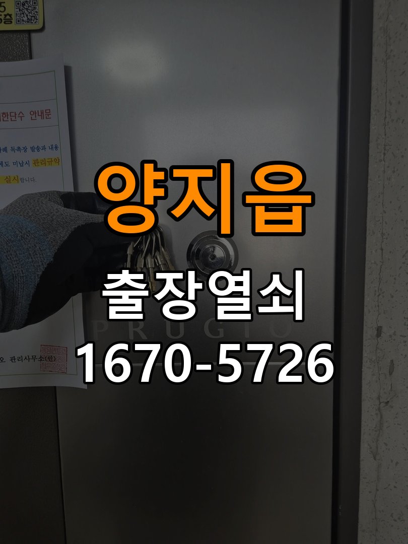 양지읍 원룸 방문 손잡이를 내려도 문이 걸리는 증상 - 아침과 저녁 작동 차이 확인 작업 완료 후 정상 작동 확인