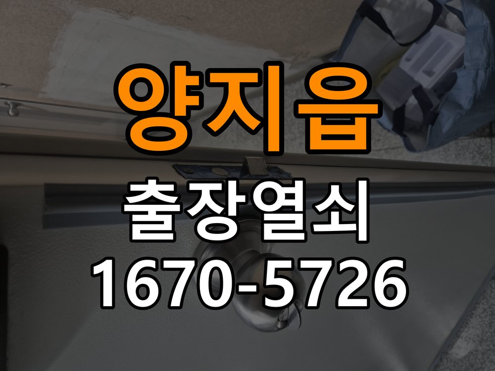 양지읍 원룸 방문 손잡이를 내려도 문이 걸리는 증상 - 아침과 저녁 작동 차이 확인 작업 완료 후 정상 작동 확인