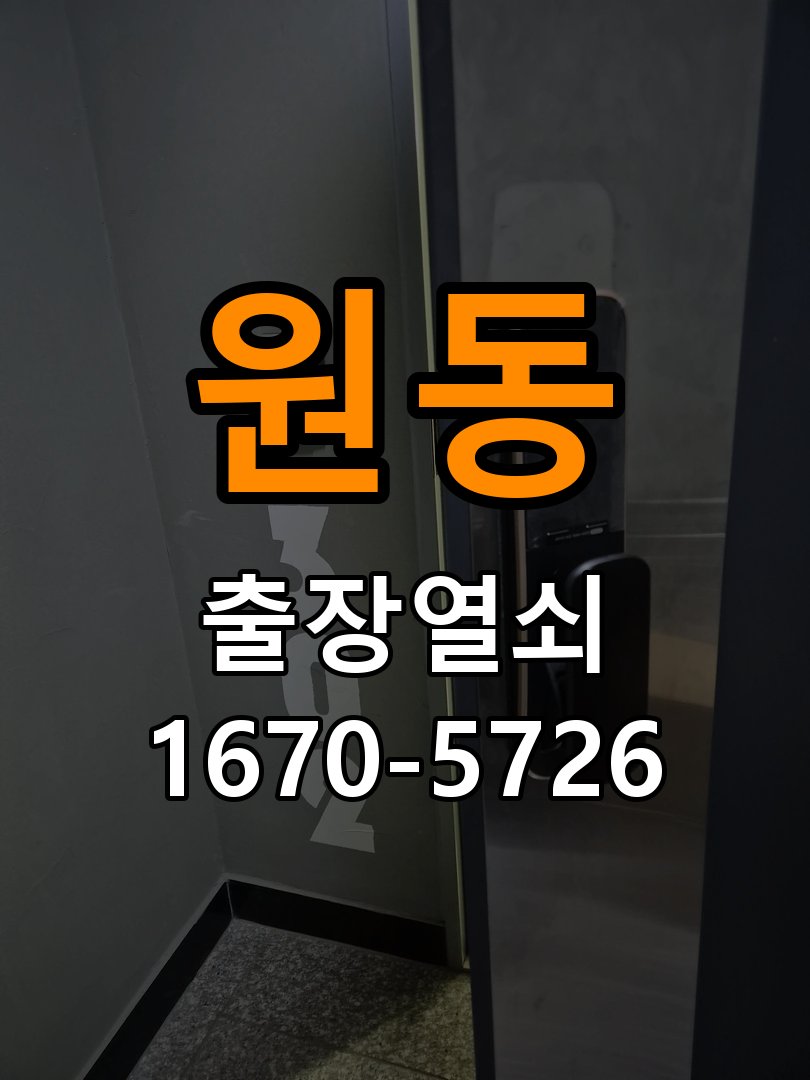 원동 이사 후 현관 도어락 교체 및 비번 변경 새로 입주하면서 기존 사용자의 비번 잔류 불안으로 신제품 교체 요청 현장 출장